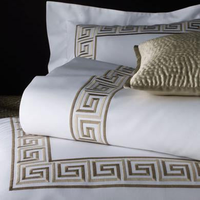 Greek Key Bed Linens