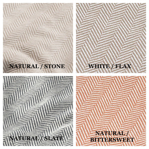 Herringbone Cotton Blankets