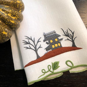 Haunted House Guest Towel