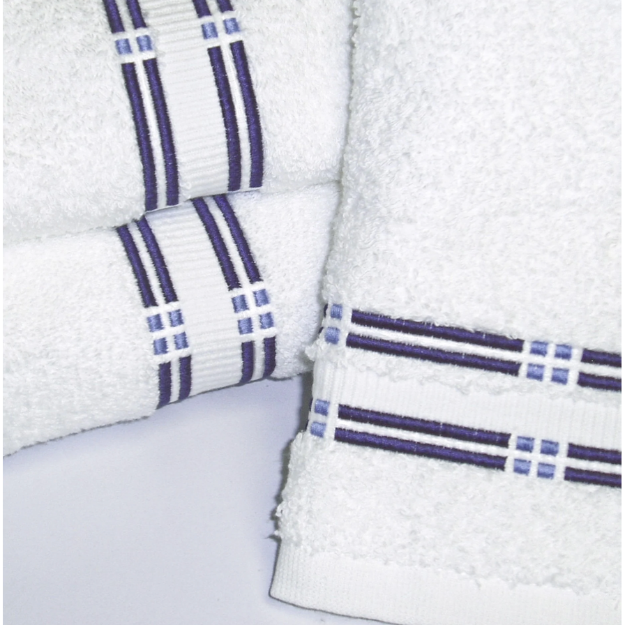 Broken Lines Bath Towels