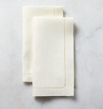 Load image into Gallery viewer, Classic Linen Hemstitch Tablecloths &amp; Napkins