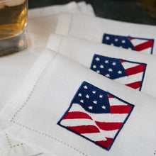 Load image into Gallery viewer, Old Glory Cocktail Napkins