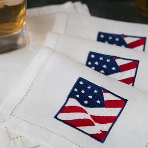 Old Glory Cocktail Napkins