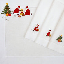 Load image into Gallery viewer, Santa Claus Placemats and Napkins