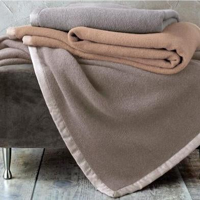 Mariella Lambswool Blankets, Regular Weight