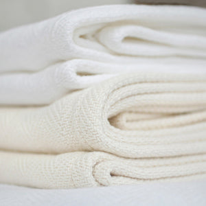 Herringbone Cotton Blankets