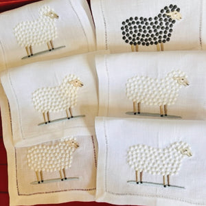 Baa Baa Black Sheep Cocktail Napkins